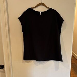 Classic Black Short Sleeve Women's Tee